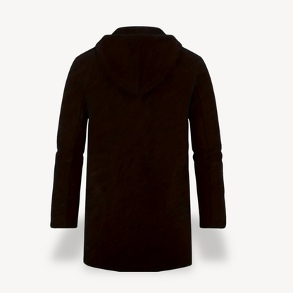 VogeLuxe | Men’s Long Hooded Fleece Coat