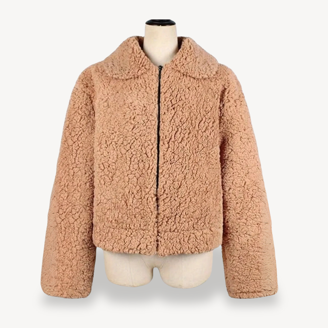 VogeLuxe | Women’s Retro Faux Fleece Coat