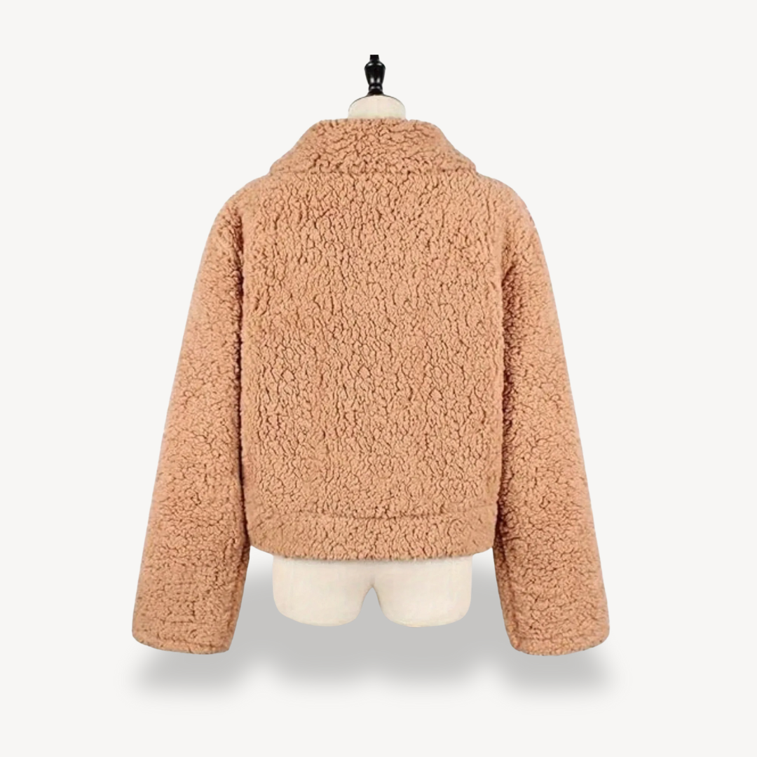 VogeLuxe | Women’s Retro Faux Fleece Coat