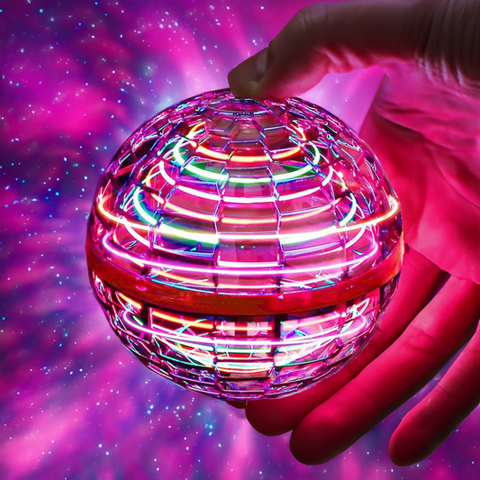 Colorful LED Floating Orb Toy - BritishElegance