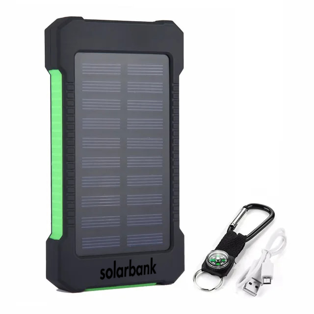 Portable 20000mAh Outdoor Solar Charger