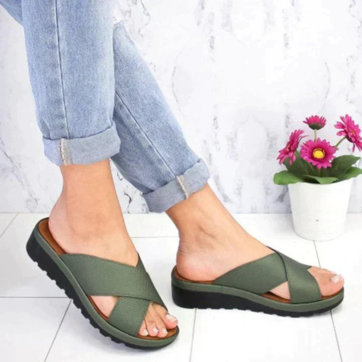 Soft Orthotic Women's Sandals with Arch Support