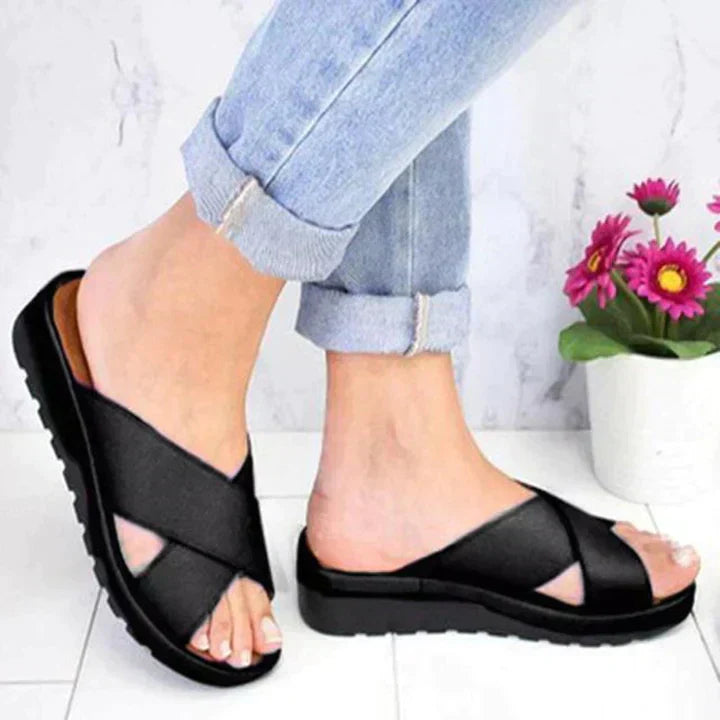 Soft Orthotic Women's Sandals with Arch Support