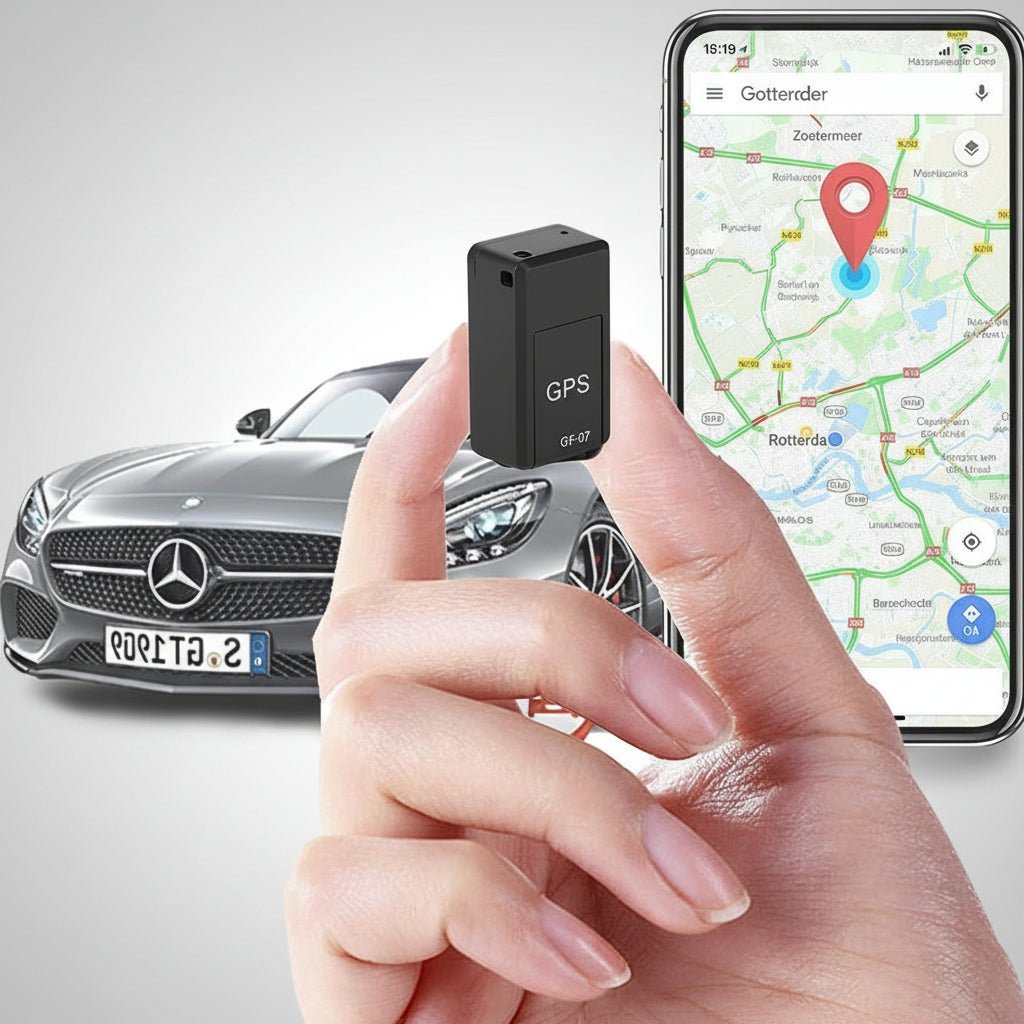Compact GPS Car Tracker Real Time Locator Device - VogeLuxe