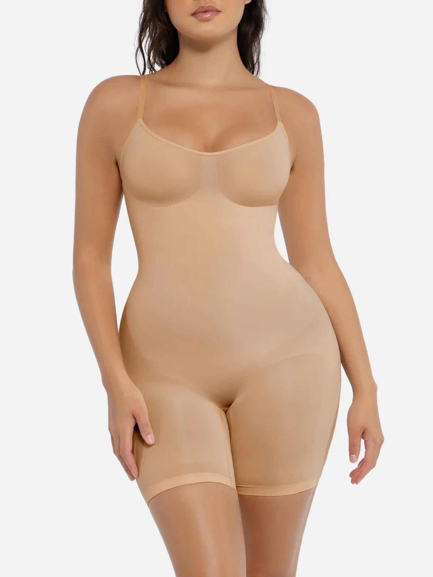 Comfortable Shapewear Bodysuit with Adjustable Straps