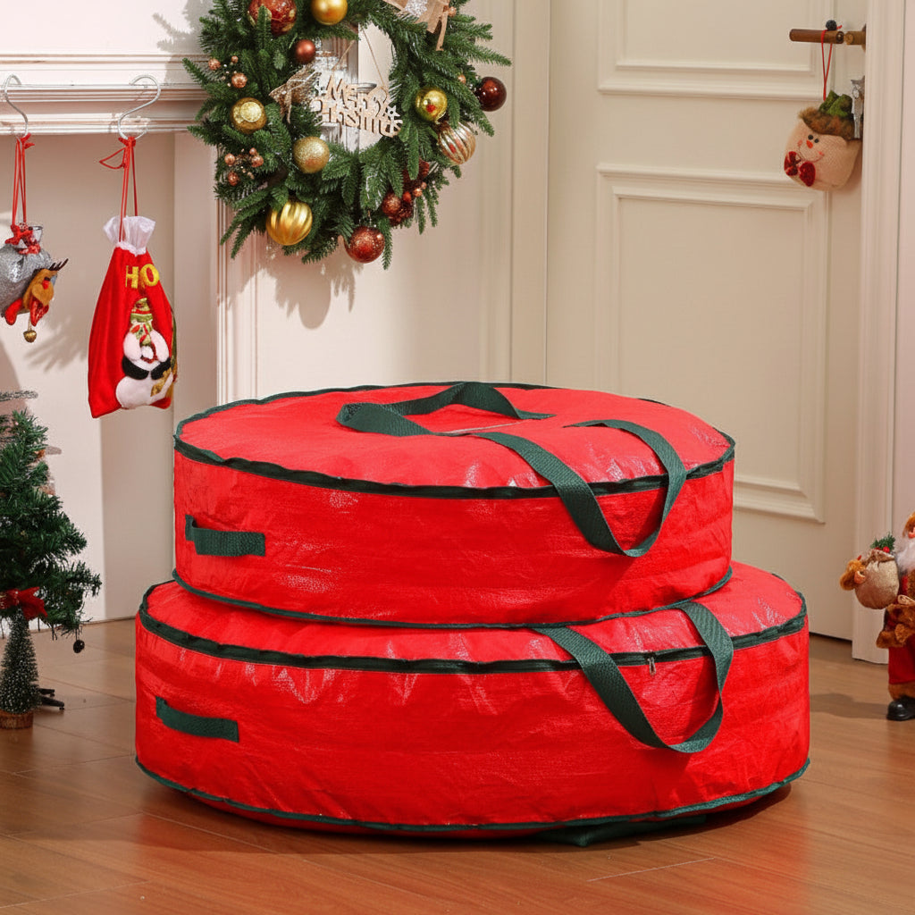 Holiday Ornament Storage Container Polypropylene Christmas Bag - VogeLuxe