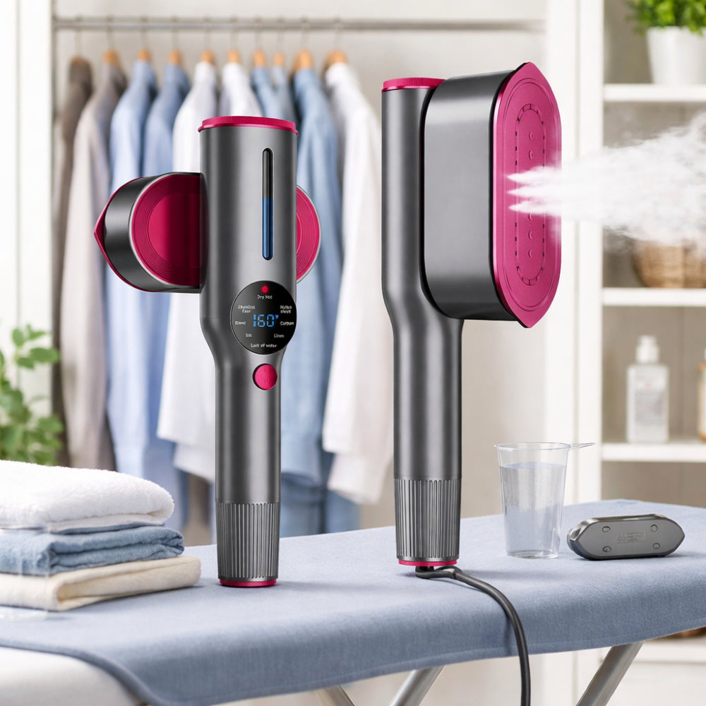 Portable Compact Clothing Steamer Travel Accessory - VogeLuxe
