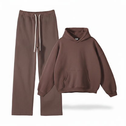 Soft Men's Fleece Hoodie and Sweatpants Set