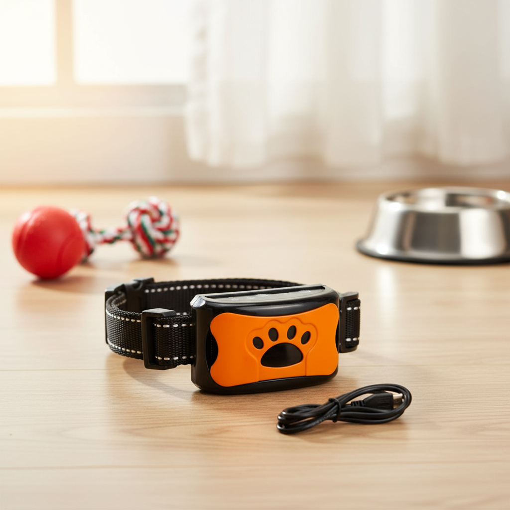 Humane No Bark Dog Collar with Sound Vibration