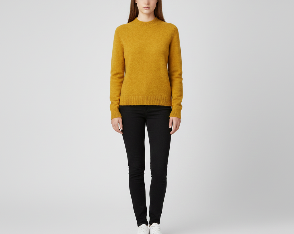 Soft Cashmere Women's Crew Neck Sweater