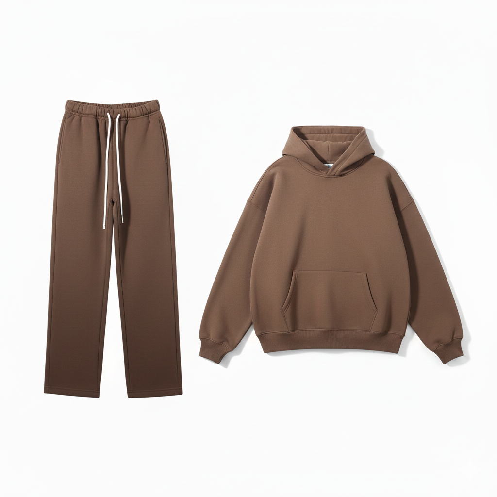Soft Men's Fleece Hoodie and Sweatpants Set