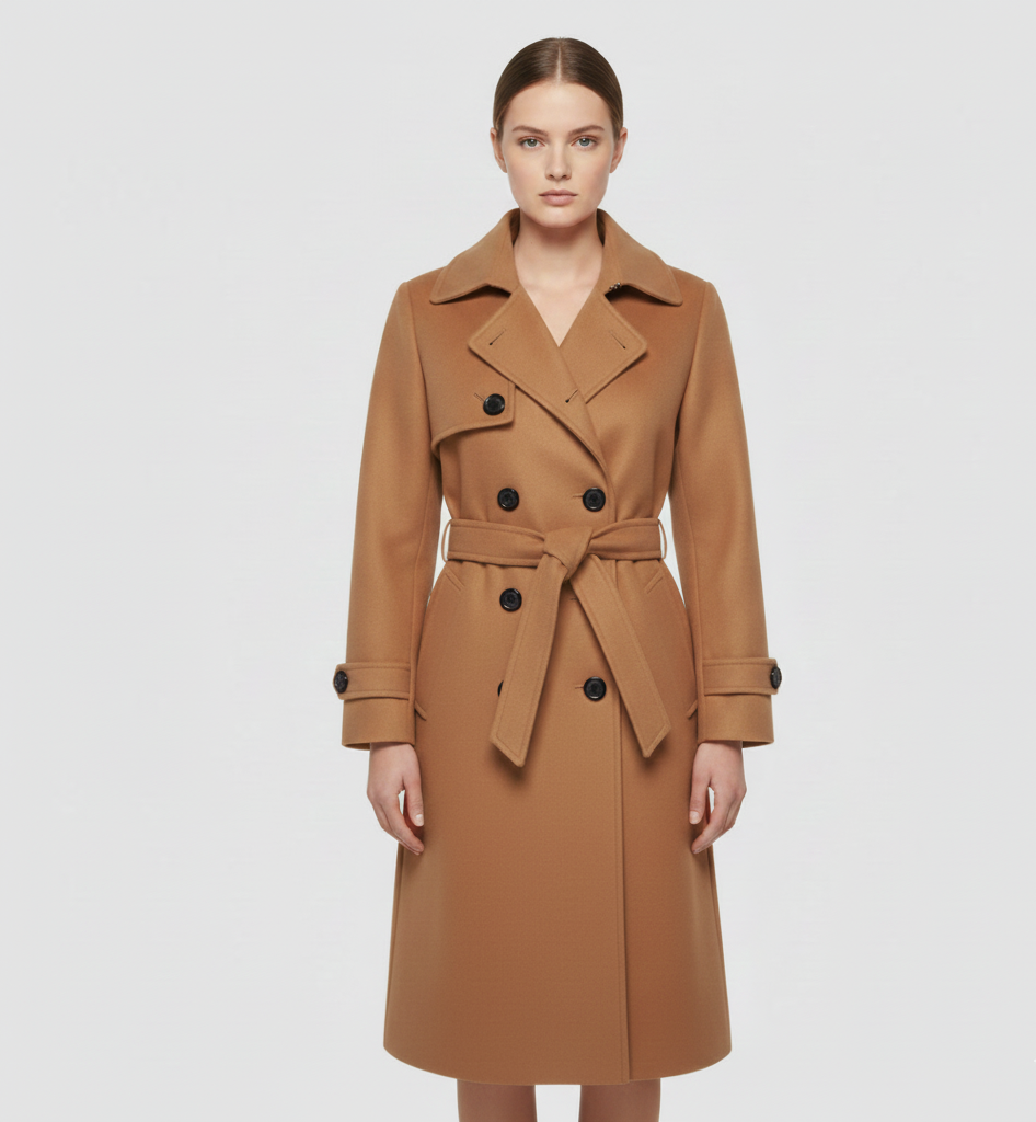 Women's Long Wool Elegant Coat