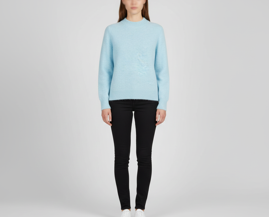 Soft Cashmere Women's Crew Neck Sweater