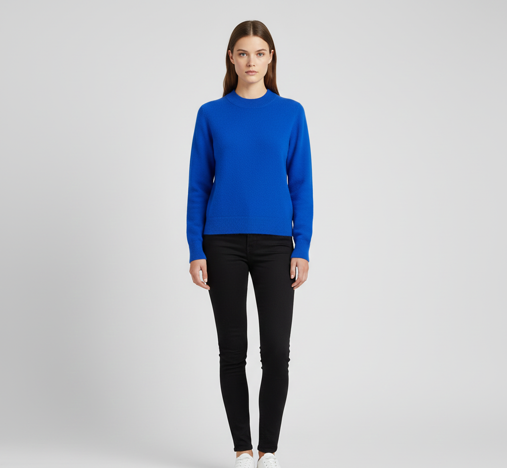 Soft Cashmere Women's Crew Neck Sweater