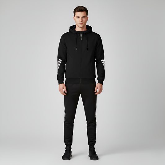 Vogue Sporty Men's Hoodie and Jogger Pants Set - VogeLuxe