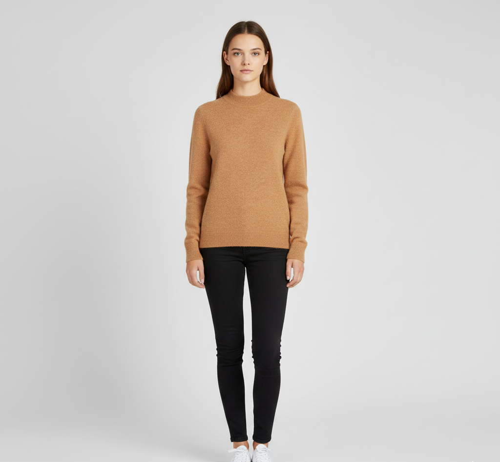 Soft Cashmere Women's Crew Neck Sweater