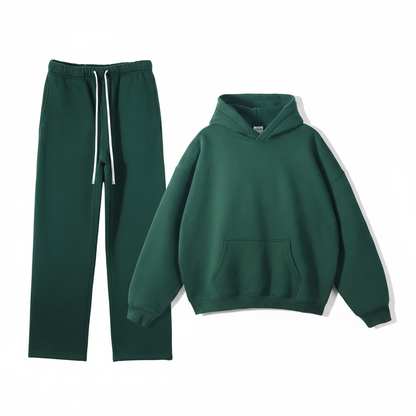 Soft Men's Fleece Hoodie and Sweatpants Set