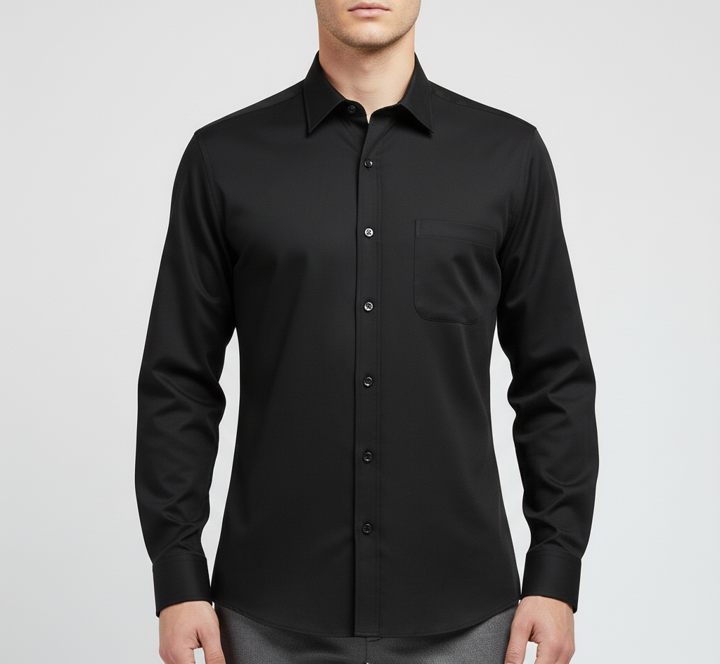 Vogue Cotton Men's Slim Fit Dress Shirt