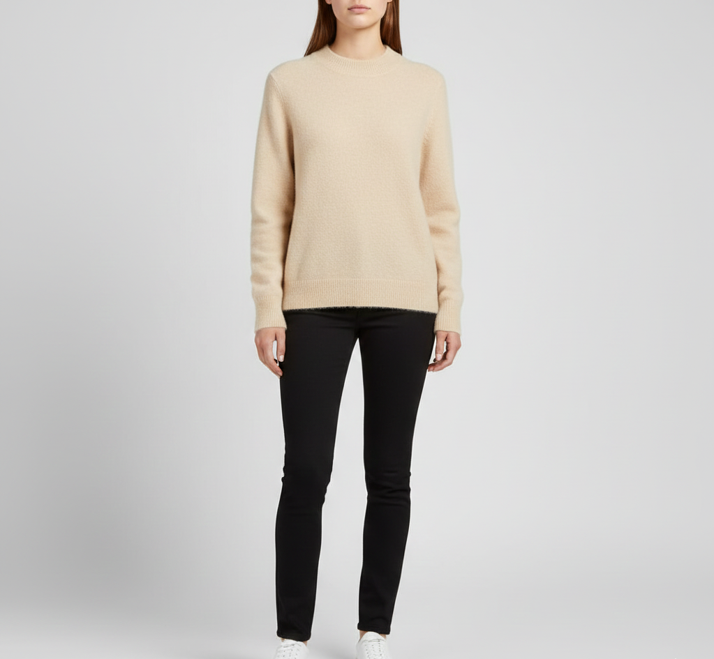 Soft Cashmere Women's Crew Neck Sweater