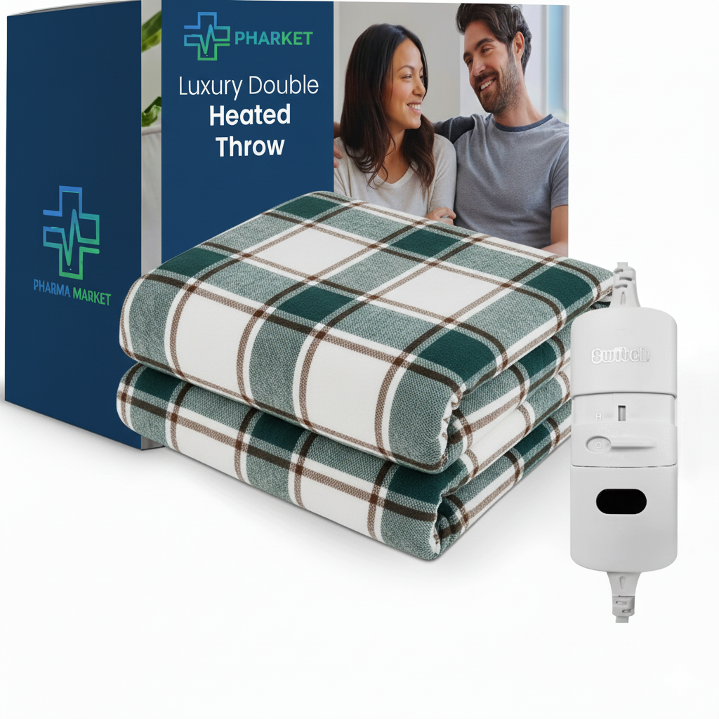 Cozy Electric Heated Blanket for Winter Warmth