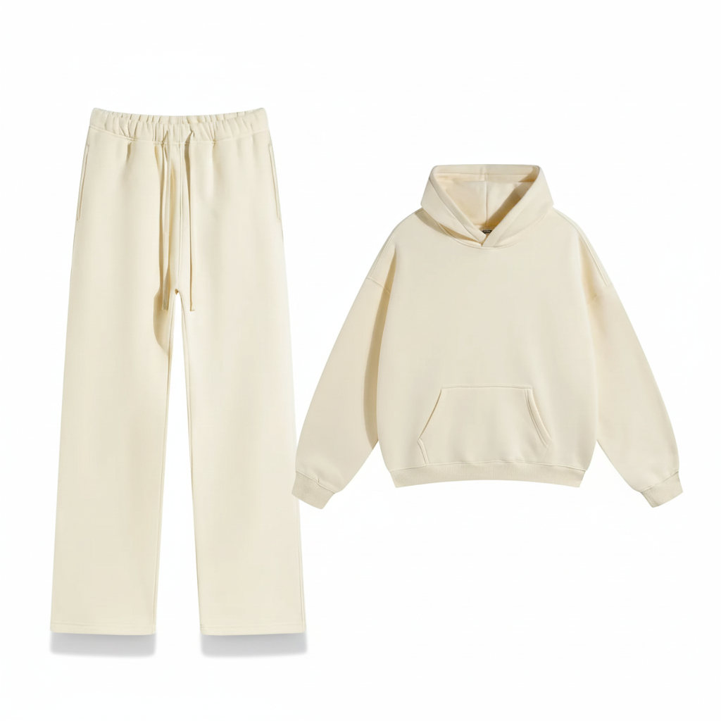 Soft Men's Fleece Hoodie & Loose Fit Sweatpants