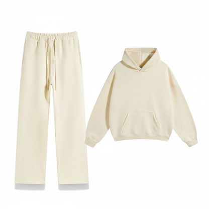 Soft Men's Fleece Hoodie and Sweatpants Set