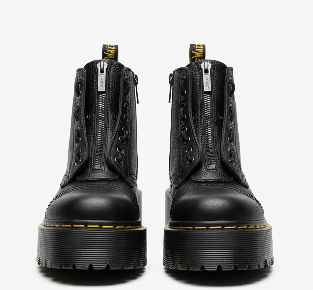 Women's High Heel Ankle Boots in Leather - VogeLuxe