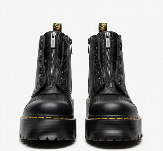 Women's High Heel Ankle Boots in Leather - VogeLuxe