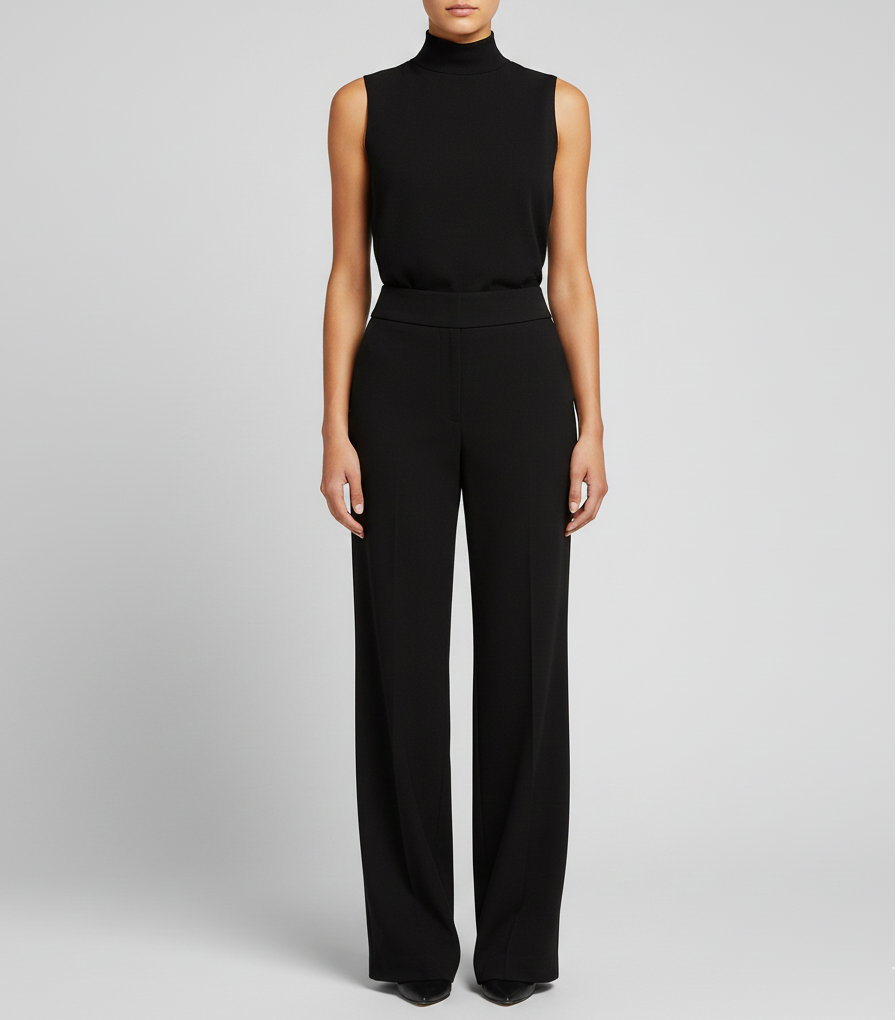 Elegante Donna Pantaloni Larghi Fashion