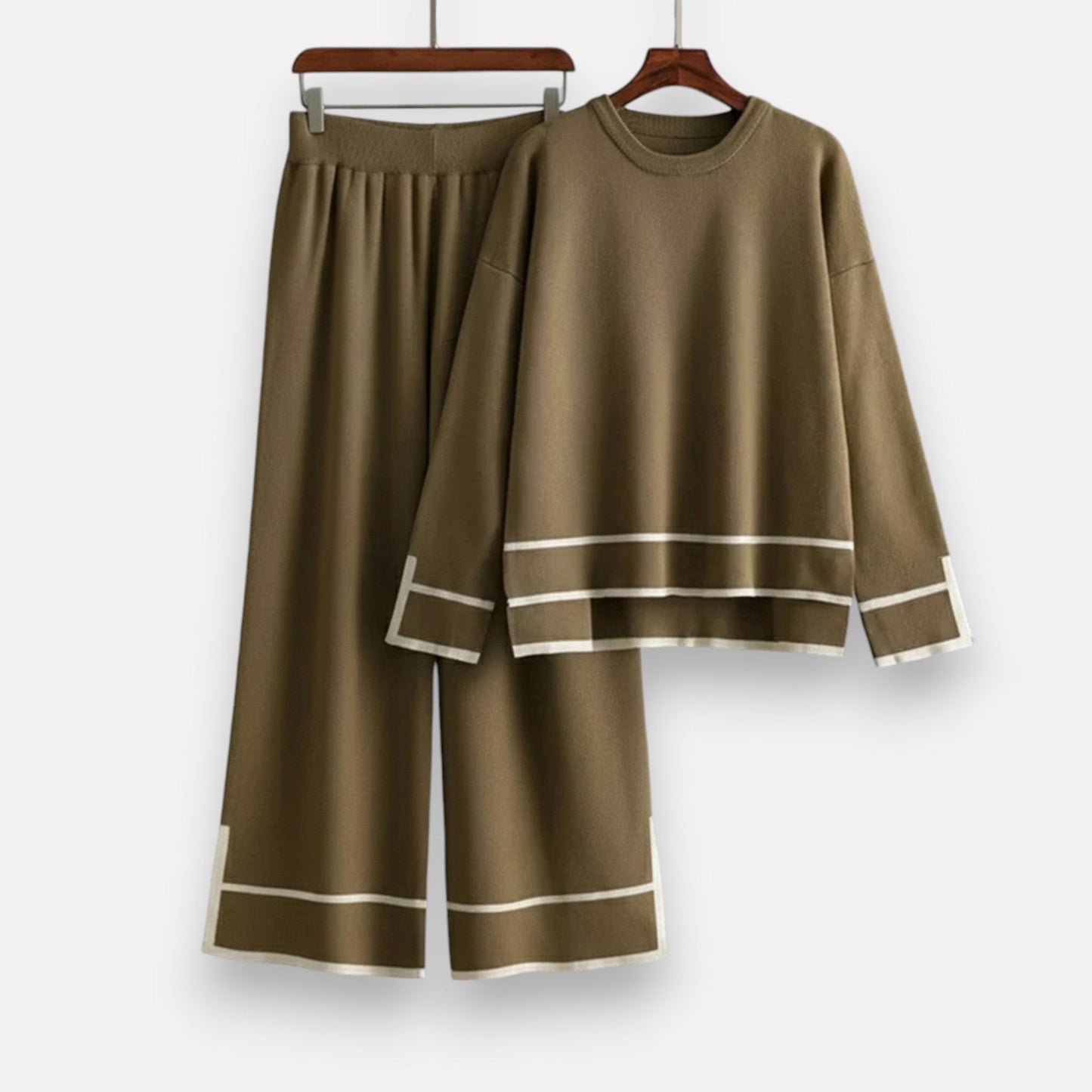 Cozy Women's Knit 2-Piece Winter Outfit