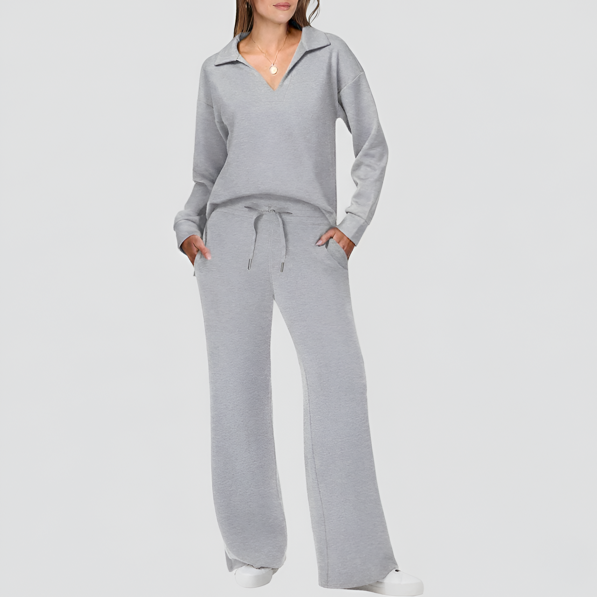 Soft Women's Cotton Velour Tracksuit - VogeLuxe