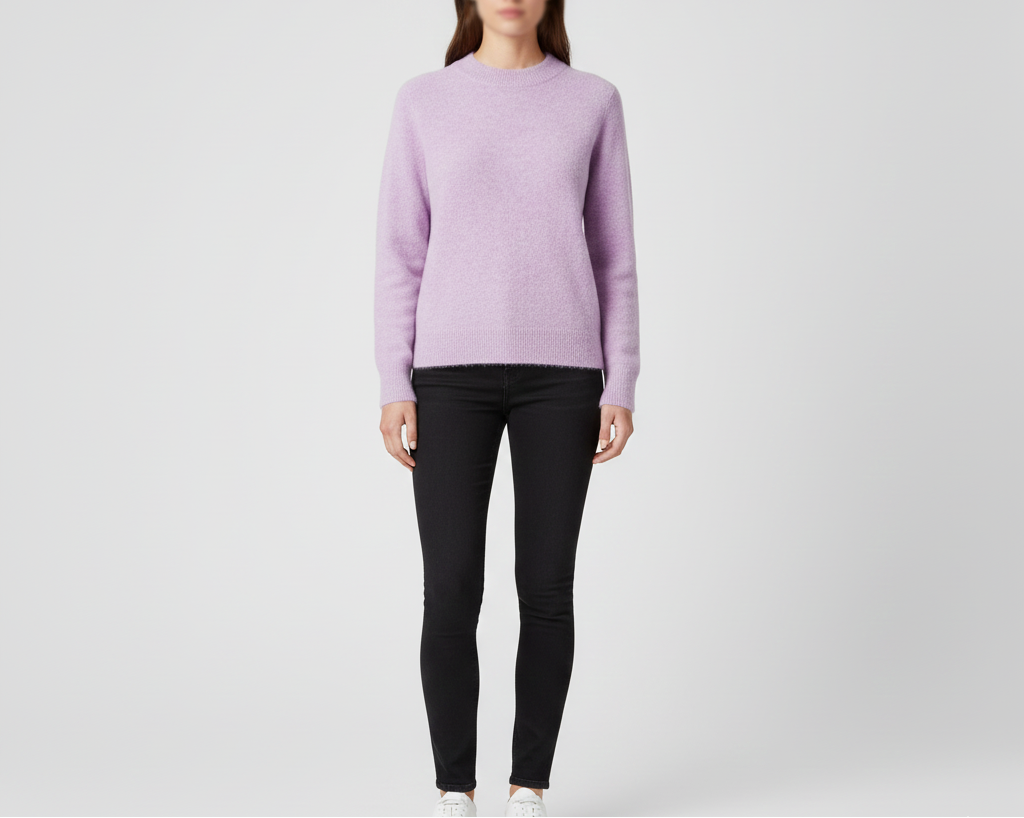 Soft Cashmere Women's Crew Neck Sweater