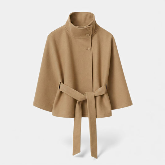 Warm Winter Belted Trench Coat - VogeLuxe