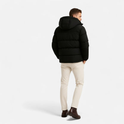 VogeLuxe | Men’s Hooded Heavy Duty Puffer Jacket