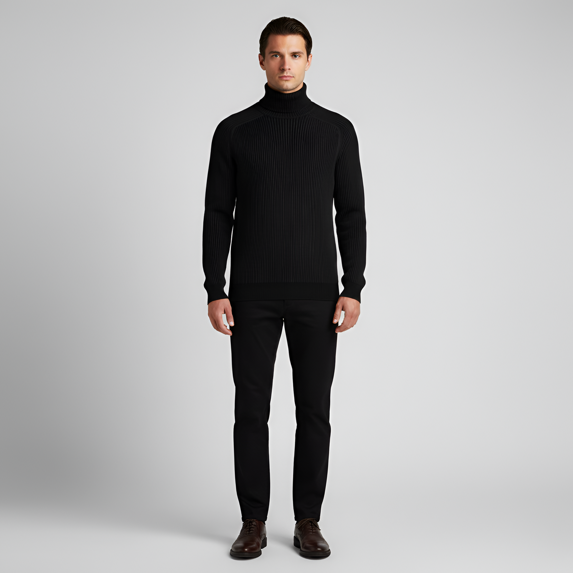 Classic Fit Men's Crew Neck Sweater - VogeLuxe