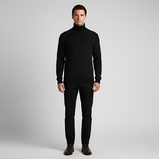 Classic Fit Men's Crew Neck Sweater - VogeLuxe