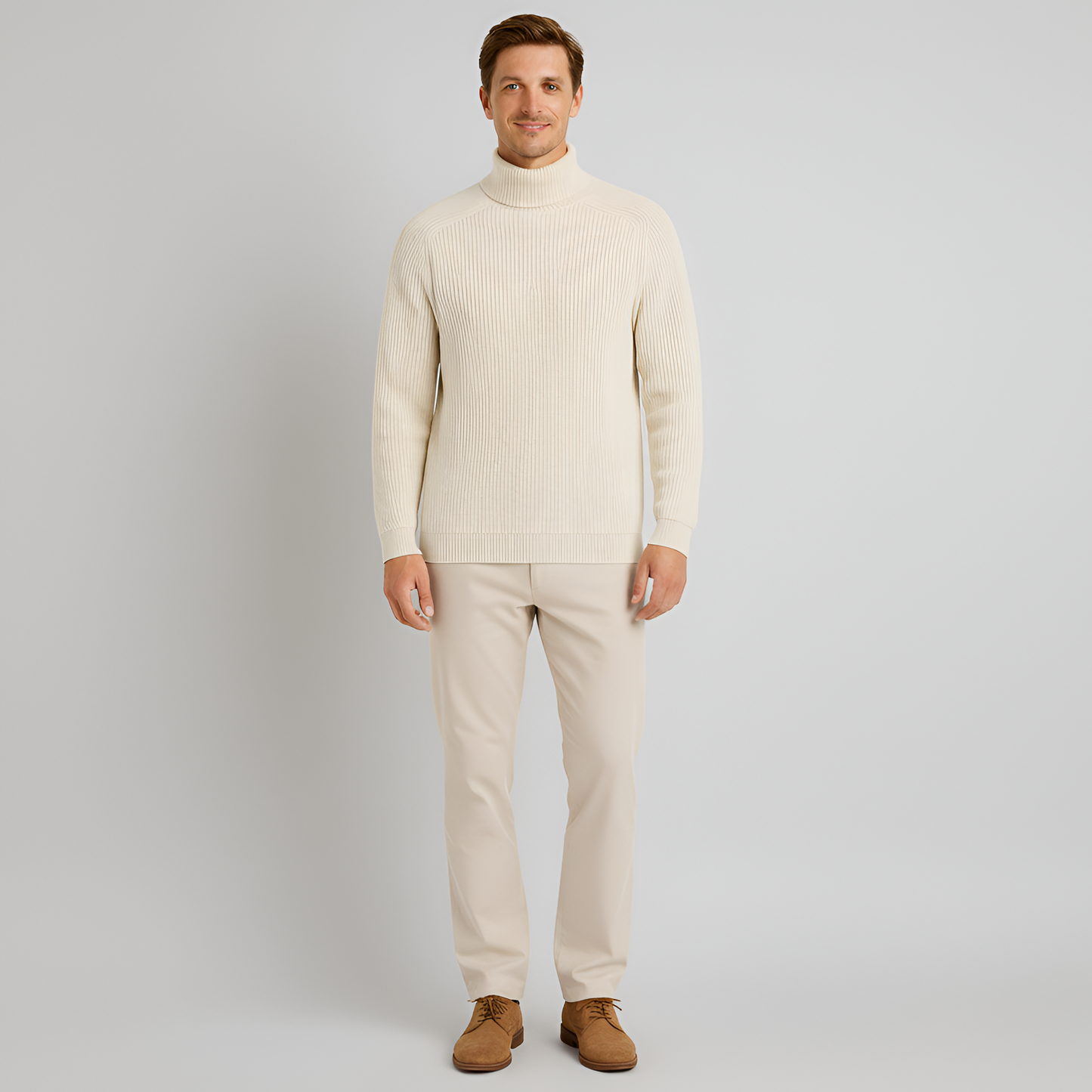 Classic Fit Men's Crew Neck Sweater