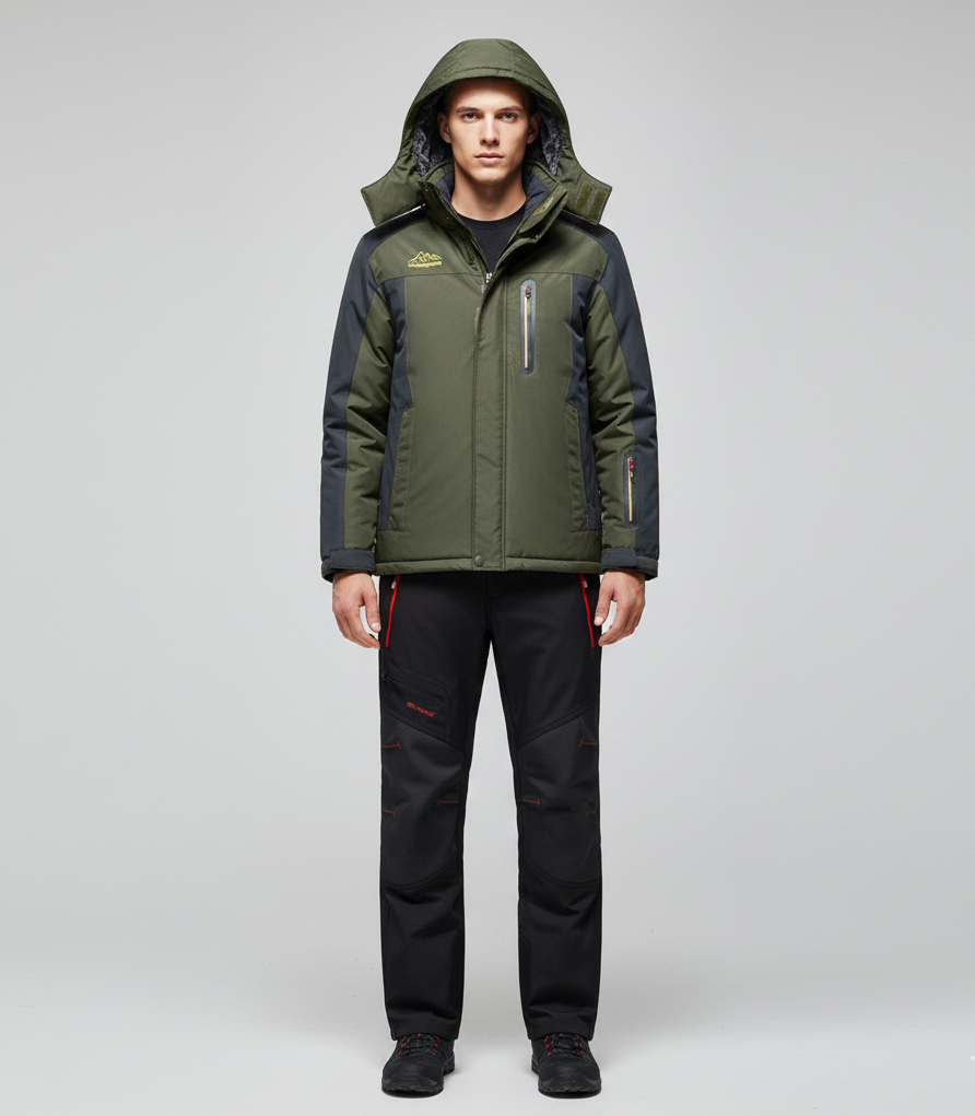 Waterproof Thermal Men's Outdoor Jacket - VogeLuxe