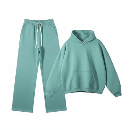 Soft Men's Fleece Hoodie and Sweatpants Set