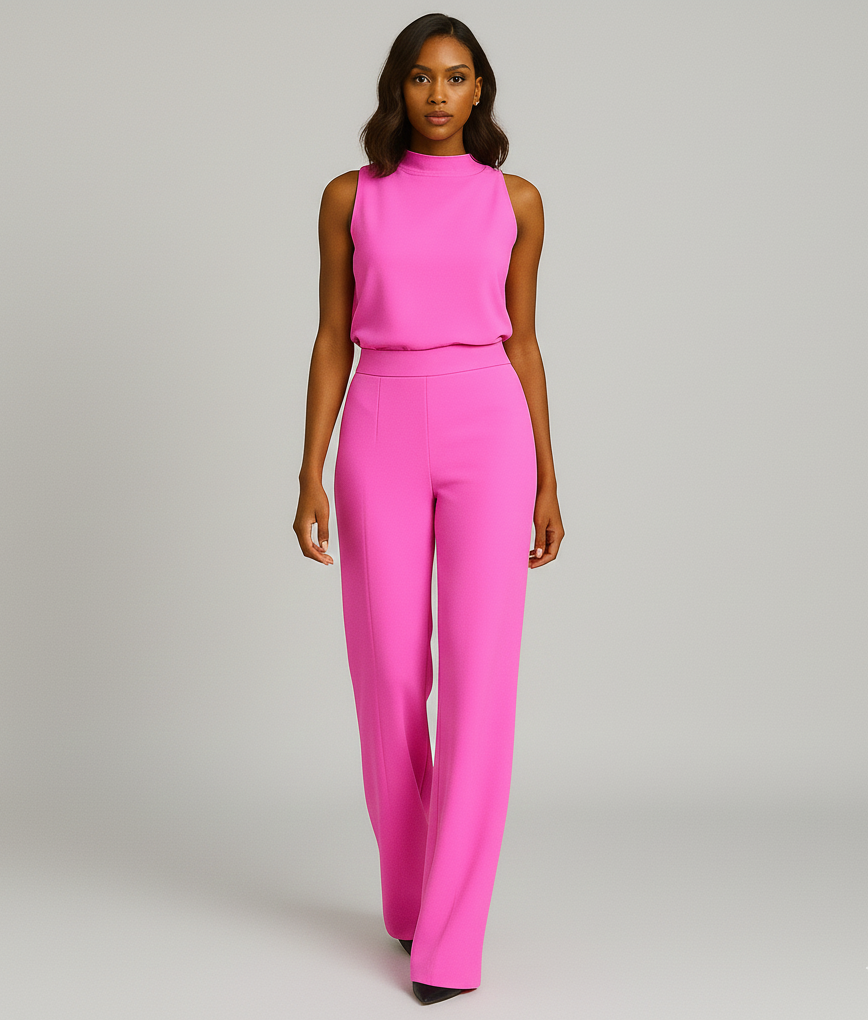 Elegante Donna Pantaloni Larghi Fashion