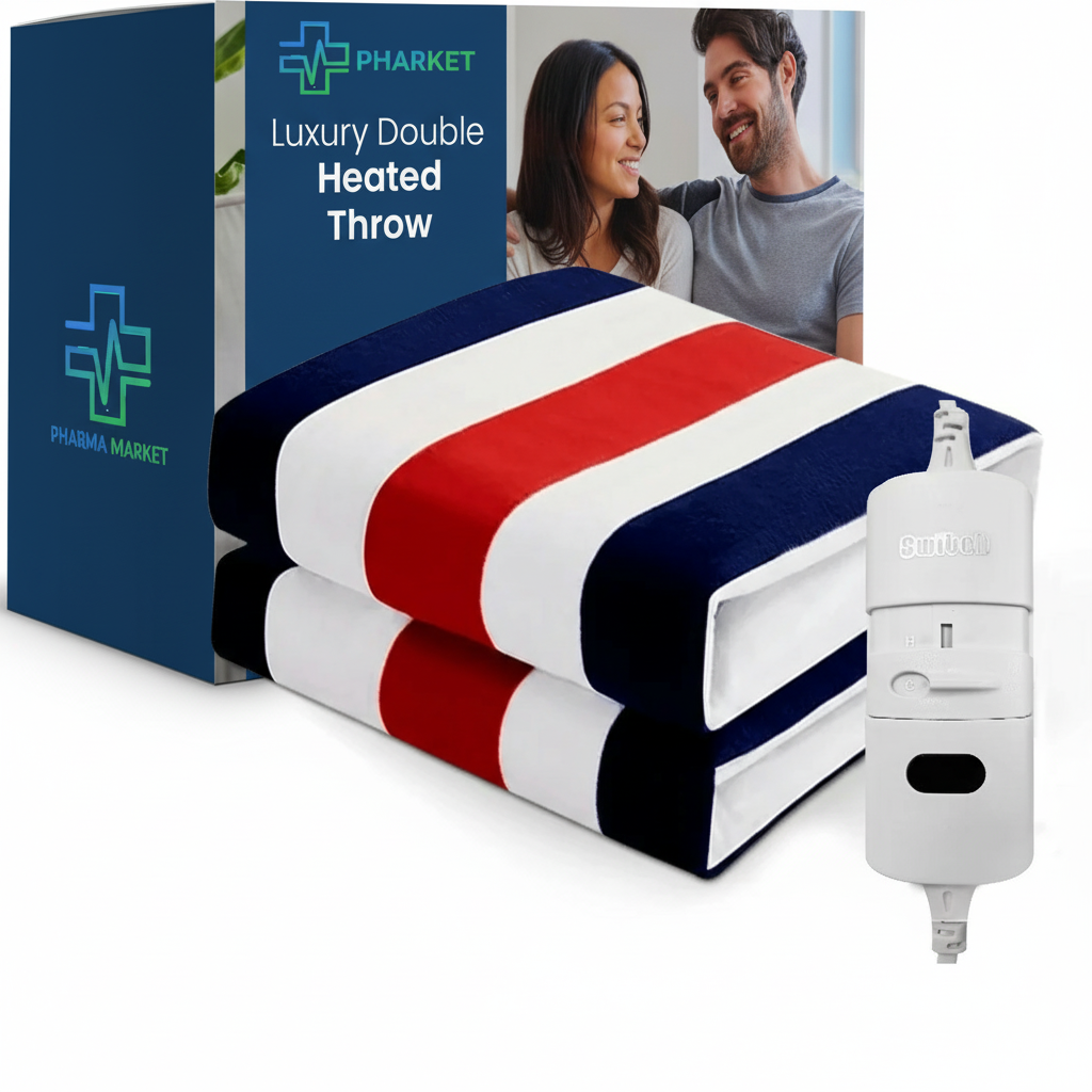 Cozy Electric Heated Blanket for Winter Warmth