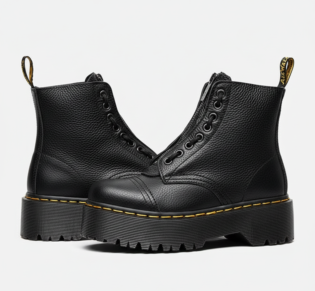 Women's High Heel Ankle Boots in Leather