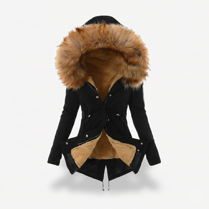 VogeLuxe | Women’s Sherpa Lined Hooded Parka