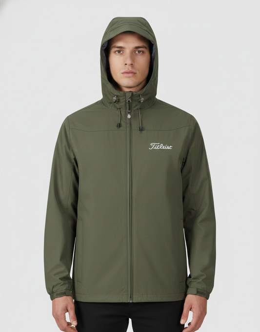 Waterproof Men's Softshell Windbreaker Jacket - VogeLuxe