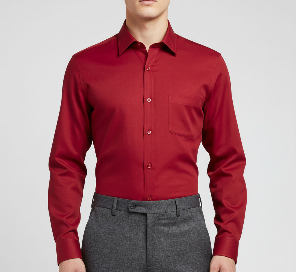 Vogue Cotton Men's Slim Fit Dress Shirt - VogeLuxe