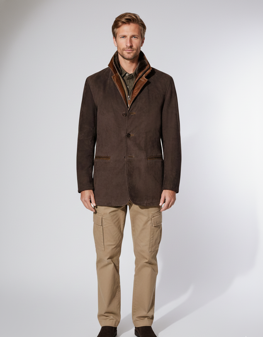 Classic Men's Leather Jacket