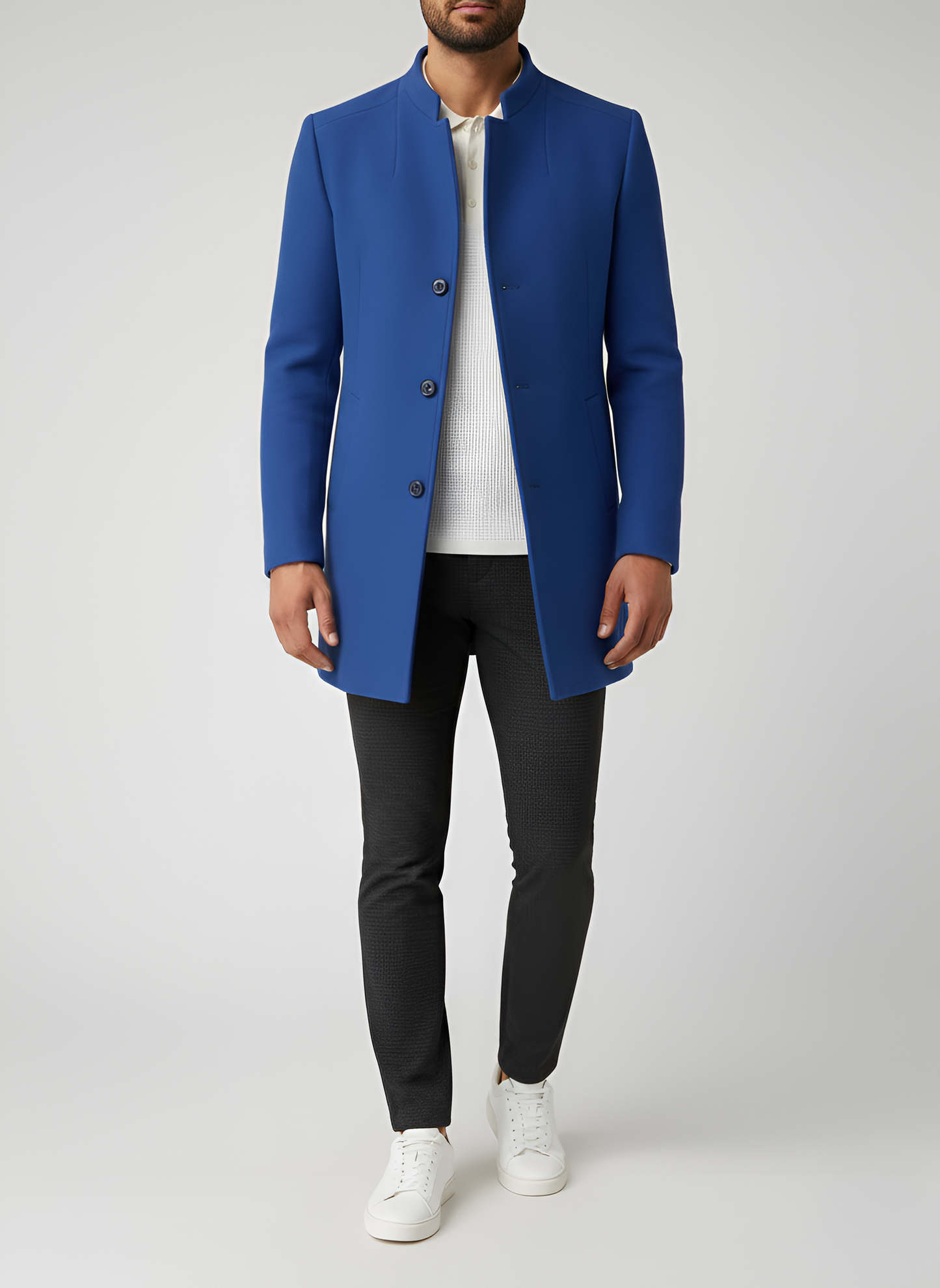 Stylish Men's Tailored Coat