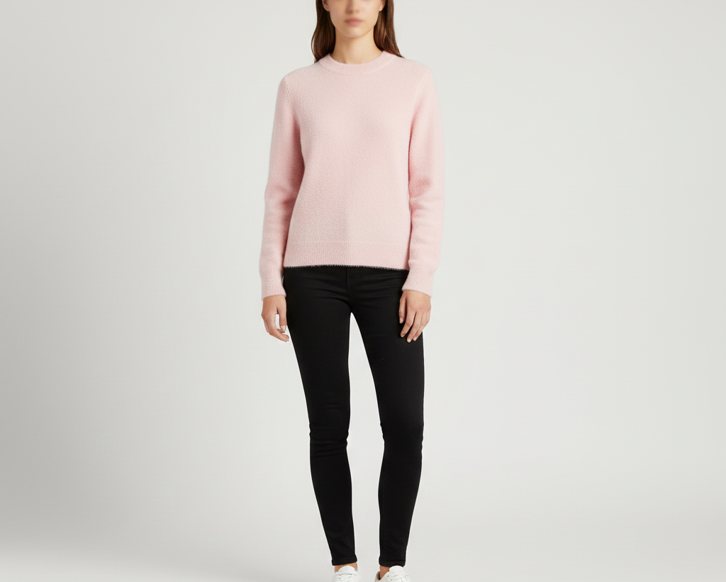 Soft Cashmere Women's Crew Neck Sweater