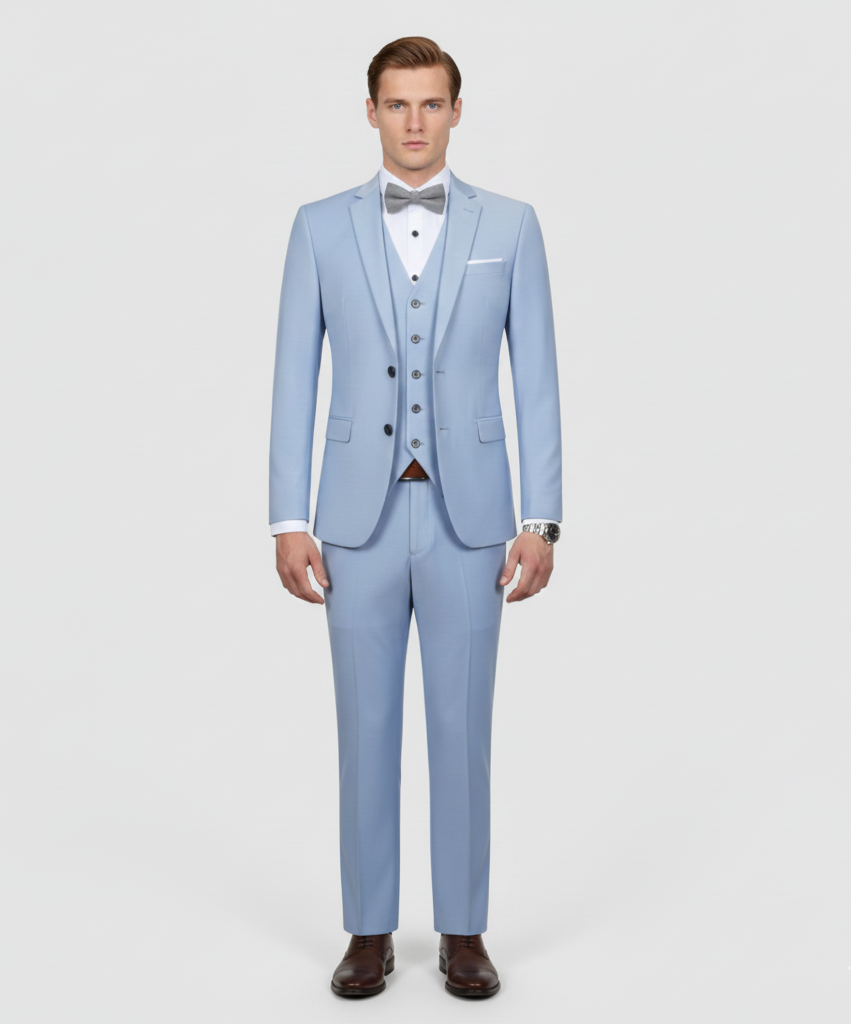 Stylish Men's Slim Fit Complete Suit - VogeLuxe