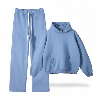 Soft Men's Fleece Hoodie and Sweatpants Set